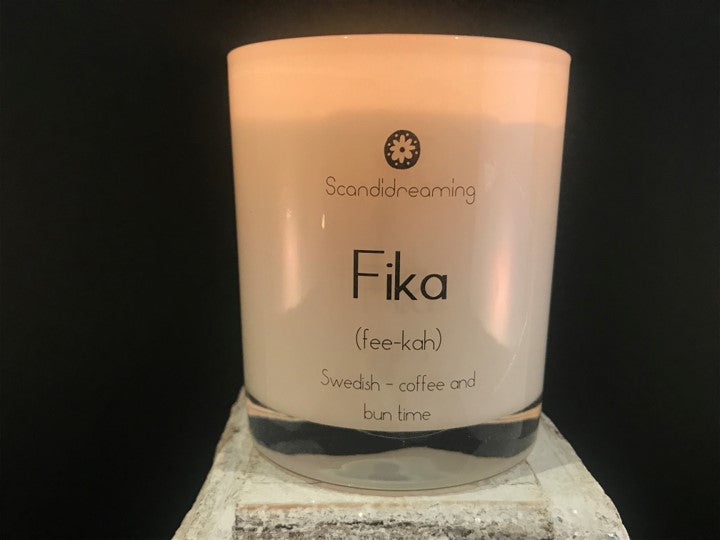 Fika (fee-kah) – Swedish for coffee and bun time